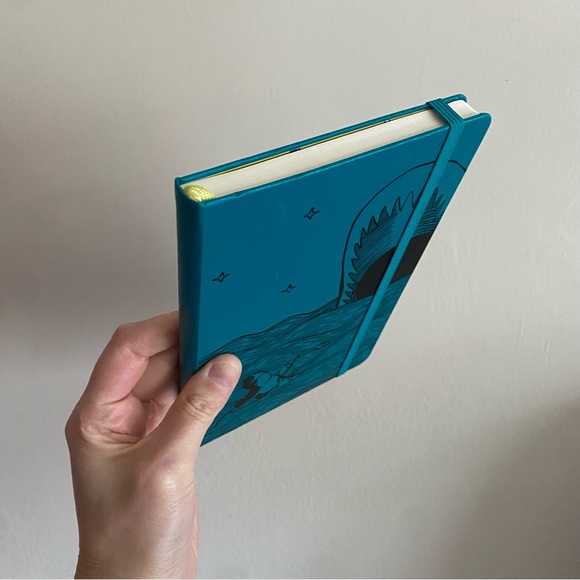 Moleskine Teal Pinocchio Cover Journal Notebook with Lined Pages - Picture 2 of 5